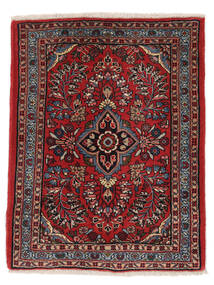 Mehraban Teppich 65X85 Schwarz/Dunkelrot Wolle, Persien/Iran Carpetvista