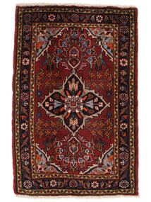  Persian Asadabad Rug 65X88 Black/Dark Red Carpetvista