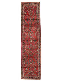  Orientalisk Mehraban 90X343 Hallmatta Mörkröd/Svart Ull, Persien/Iran Carpetvista