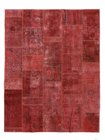  200X257 Patchwork Teppe Mørk Rød Persia/Iran Carpetvista