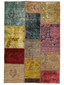  104X152 Vintage Small Patchwork Rug Wool, Carpetvista