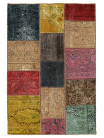  102X151 Vintage Klein Patchwork - Persien/Iran Wolle, Teppich Carpetvista