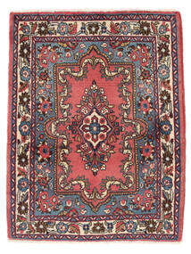  Persischer Sarough Teppich 67X87 Dunkelrot/Schwarz (Wolle, Persien/Iran)