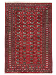 絨毯 オリエンタル パキスタン ブハラ 2Ply 203X297 ダークレッド/ブラック (ウール, パキスタン)