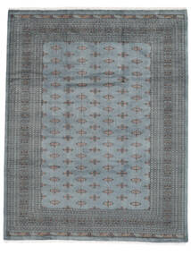 248X313 絨毯 パキスタン ブハラ 3Ply オリエンタル ダークグレー/ブラック (ウール, パキスタン) Carpetvista