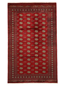 絨毯 パキスタン ブハラ 3Ply 203X329 深紅色の/黒 (ウール, パキスタン)