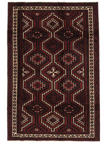 絨毯 ロリ 170X251 ブラック/茶色 (ウール, ペルシャ/イラン)