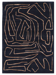 Traces 160X230 Blue/Brown Wool Rug