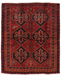 Alfombra Persa Lori 193X230 Rojo Oscuro/Negro (Lana, Persia/Irán)