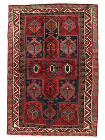 166X242 絨毯 ロリ オリエンタル ダークレッド/ブラック (ウール, ペルシャ/イラン) Carpetvista