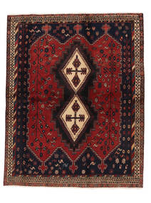 171X212 絨毯 オリエンタル アフシャル ブラック/ダークレッド (ウール, ペルシャ/イラン) Carpetvista