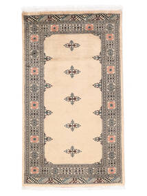 絨毯 オリエンタル パキスタン ブハラ 3Ply 95X159 ベージュ/茶色 (ウール, パキスタン)