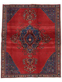 絨毯 ペルシャ アフシャル 173X213 ダークレッド/ブラック (ウール, ペルシャ/イラン)