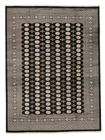  Orientalischer Pakistan Buchara 2Ply Teppich 309X413 Braun/Schwarz Großer Wolle, Pakistan Carpetvista