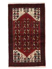  99X169 Beluch Covor Negru/Dark Red Persia/Iran
 Carpetvista
