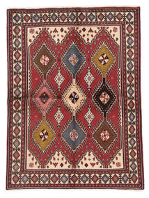  145X196 Medallion Small Afshar Rug Wool, Carpetvista