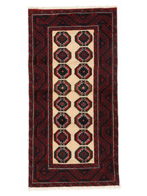  90X178 Medallion Small Baluch Rug Wool, Carpetvista