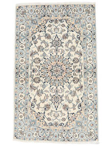 120X198 絨毯 オリエンタル ナイン グレー/ベージュ (ウール, ペルシャ/イラン) Carpetvista