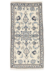 68X139 絨毯 オリエンタル ナイン ベージュ/ダークグレー (ウール, ペルシャ/イラン) Carpetvista