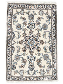 78X119 Nain Rug Oriental Beige/Dark Grey (Wool, Persia/Iran) Carpetvista