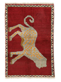 絨毯 オリエンタル カシュガイ 77X115 ダークレッド/茶色 (ウール, ペルシャ/イラン)