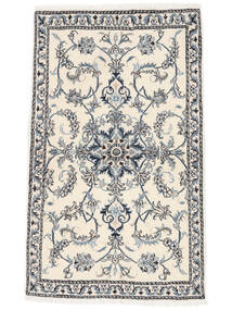 86X143 絨毯 ナイン オリエンタル ベージュ/ダークグレー (ウール, ペルシャ/イラン) Carpetvista