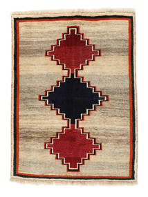  Orientalischer Ghashghai Teppich 82X109 Orange/Dunkelrot Wolle, Persien/Iran Carpetvista