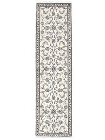 Nain Rug 78X287 Persian Wool Beige/Dark Grey Small Carpetvista