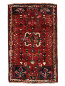  Qashqai Rug 82X132 Persian Wool Dark Red/Black Small Carpetvista