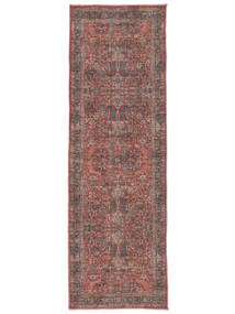 Khalifa Oriental Washable 80X250 Small Red Runner Rug