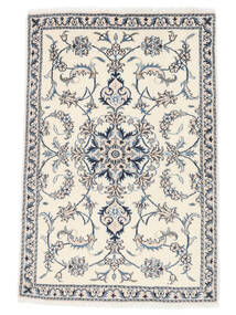 91X136 絨毯 オリエンタル ナイン ダークグレー/ベージュ (ウール, ペルシャ/イラン) Carpetvista