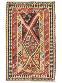 Tapis D'orient Kilim Vintage 147X237 Orange/Marron (Laine, Perse/Iran)