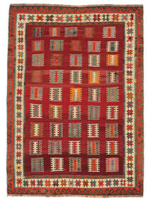  Kilim Vintage Rug 153X214 Vintage Persian Wool Dark Red/Brown Small Carpetvista