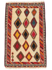  Kilim Vintage Rug 152X239 Vintage Persian Wool Orange/Dark Red Small Carpetvista