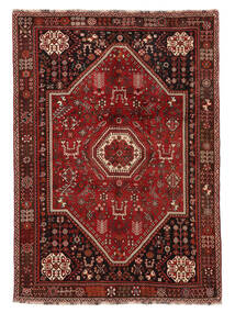 174X244 Tapete Oriental Ghashghai Vermelho Escuro/Preto (Lã, Pérsia/Irão) Carpetvista
