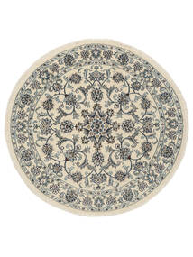  Ø 150 Nain Rug Oriental Round (Wool, Persia/Iran) Carpetvista