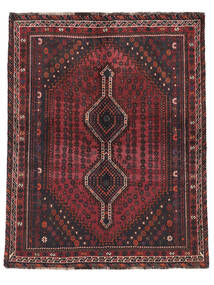 145X184 Medaillon Klein Shiraz Teppich Wolle, Carpetvista