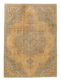 Colored Vintage Teppich 233X325 Braun/Orange Wolle, Persien/Iran Carpetvista