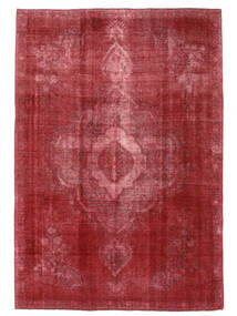 絨毯 カラード ヴィンテージ 231X324 ダークレッド (ウール, ペルシャ/イラン)