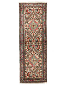 Dywan Orientalny Mehraban 76X220 Chodnikowy Brunatny/Czarny (Wełna, Persja/Iran)