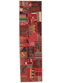  Kilim Tekkeh Tapete 80X301 Persa Lã Vermelho Escuro/Preto Pequeno Carpetvista