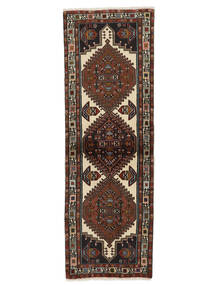  Persian Ardebil Rug 66X200 Runner
 Black/Brown (Wool, Persia/Iran)