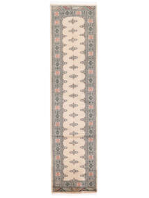 絨毯 オリエンタル パキスタン ブハラ 3Ply 77X317 廊下 カーペット ベージュ/茶色 (ウール, パキスタン)