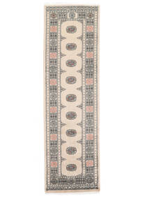 76X255 Pakistan Bokhara 3Ply Rug Oriental Runner
 Beige/Brown (Wool, Pakistan) Carpetvista