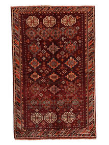 146X234 絨毯 オリエンタル カシュガイ 黒/深紅色の (ウール, ペルシャ/イラン)