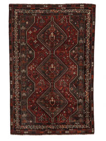  167X254 Shiraz Covor Negru/Dark Red Persia/Iran
 Carpetvista