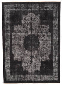  Vintage Heritage Rug 292X409 Vintage Persian Wool Black/Dark Grey Large Carpetvista