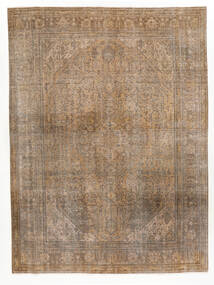 Colored Vintage Teppich 243X330 Braun/Weiß Wolle, Persien/Iran Carpetvista