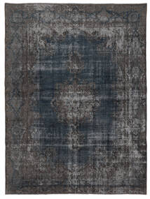  Vintage Heritage Rug 293X400 Vintage Persian Wool Black/Dark Grey Large Carpetvista