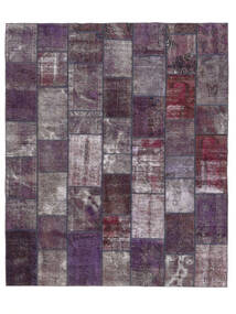 256X303 Vintage Groß Patchwork Teppich Wolle, Carpetvista